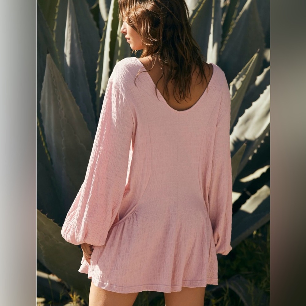 FREE PEOPLE FP BEACH BAYSIDE MINI DRESS NWOT - Picture 3 of 10